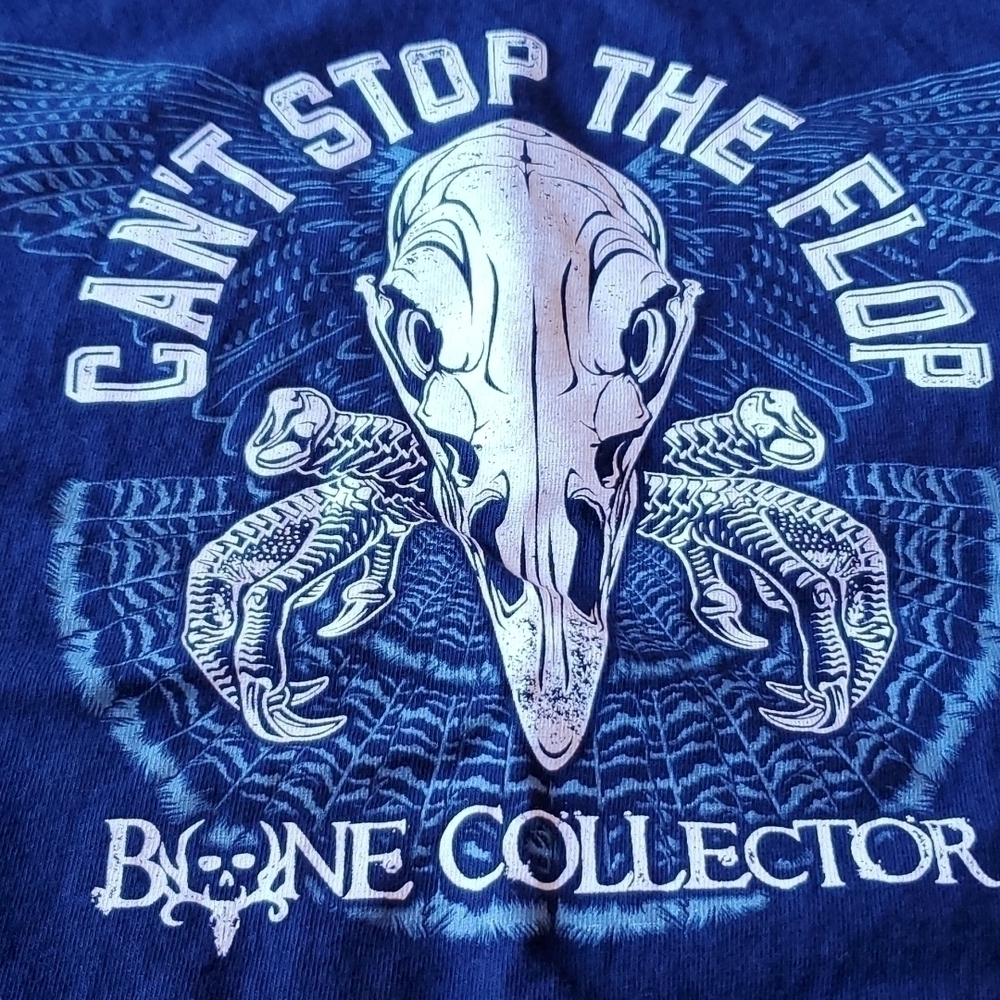 Delta pro weight Bone Collector Can't stop the Flop Large t shirt EUC na… - Picture 2 of 8